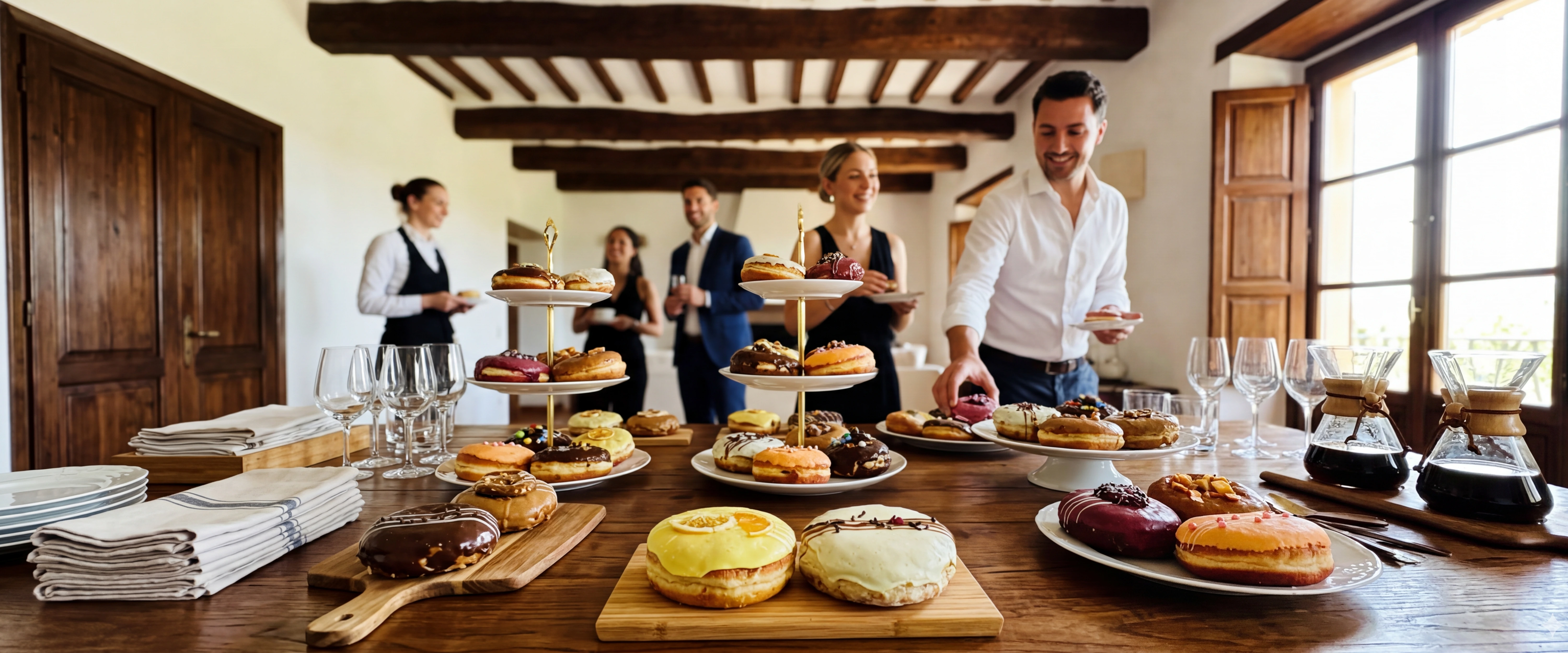 Fuzion Donuts catering for events and weddings